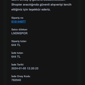 Yapı Kredi Para İadesi Yapmıyor