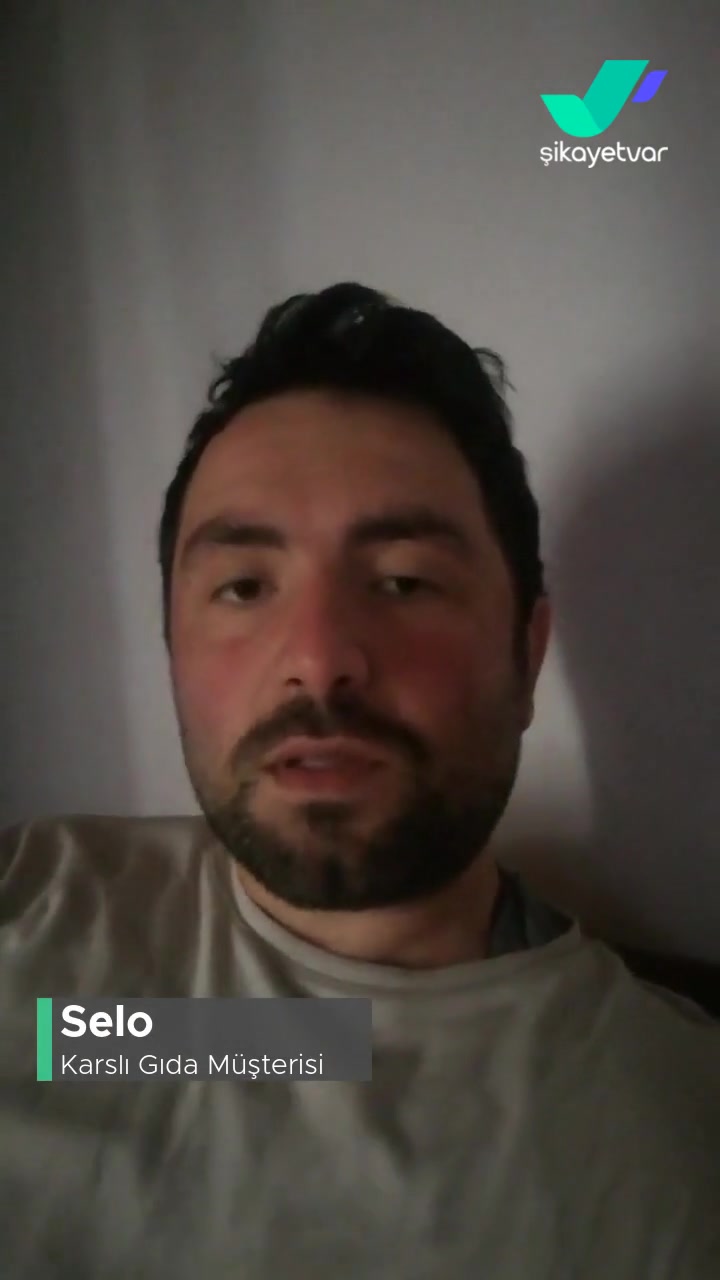 Karslı Gıda'dan Şikayetçiyim videonun kapak resmi