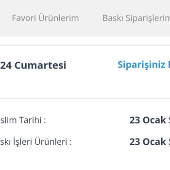 Avansas Siparişi Kargoya Vermiyor