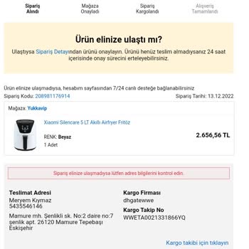 N11.com Faciası N11.com Sattığı Ürünün Arkasında Durmuyor😢😢😢