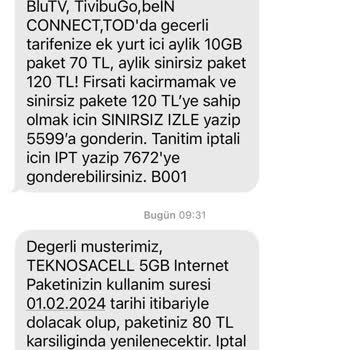 TeknosaCell Haksız Yere 80-tl Ödememizi İstiyor.