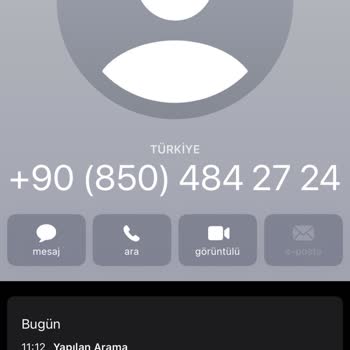 0850 484 27 24 İnternet Sözleşmenizin Bitmesine Az Kaldı Diye Arandım