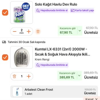 Hepsiburada Ücretsiz Yazan Ürünün Parasını Alıyor