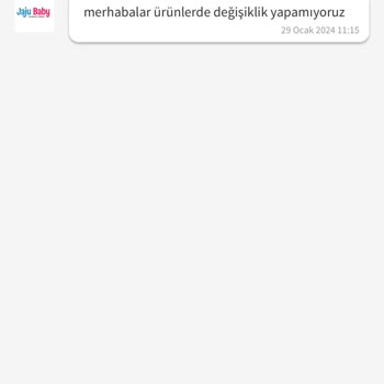 Jaju Baby Adlı Satıcı Yanlış Bilgi Veriyor