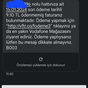 Vodafone'dan Taşıma Sonrası Çıkan Ödenemeyen Fatura Karmaşası