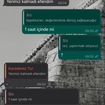 Crazy Travel Tur İletişim Sıkıntısı Ve Yetkilinin Çirkin Üslubu