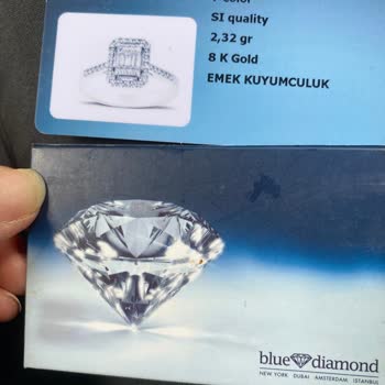 Blue Diamond Yüzük Kararması İade
