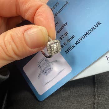 Blue Diamond Yüzük Kararması İade