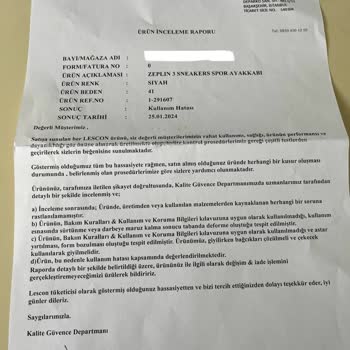 Lescon Markası (garantili Ürün Problemi)