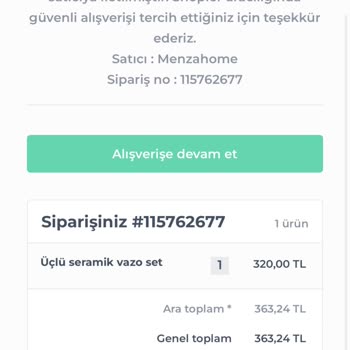 Shopier Den Aldığım Ürün 10 Gündür Ulaşmadı İade Talep Ediyorum