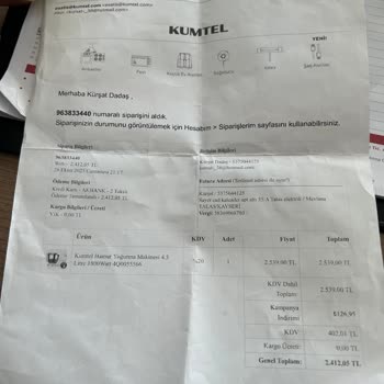 Kumtel Kalitesi Geri Dönüşü Garantisi Sıfır