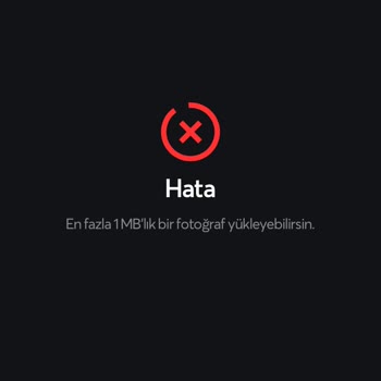 Papara 1MB Dosya Ve Fotoğraf Sorunu