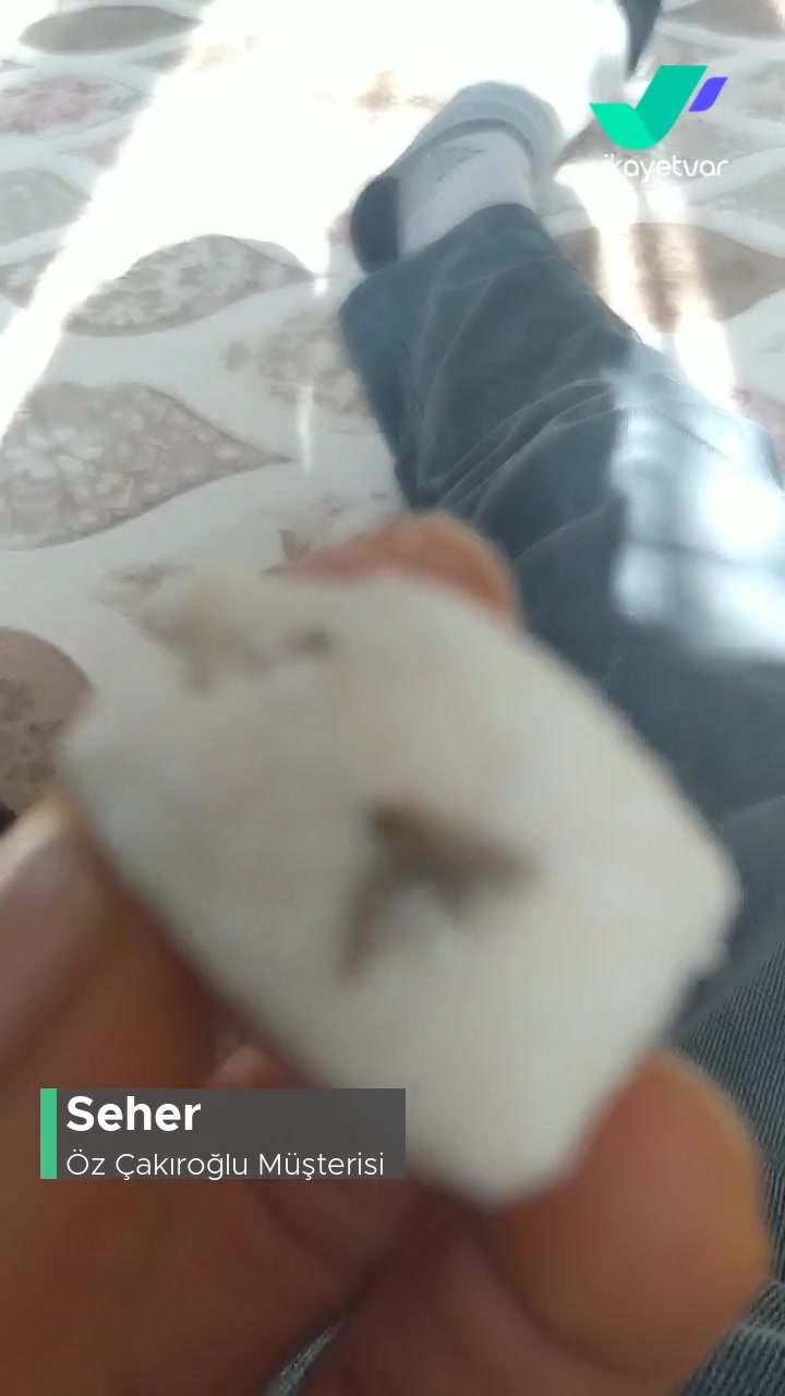 Öz Çakıroğlu Lokumunuzda Sivrisinek Çıktı!