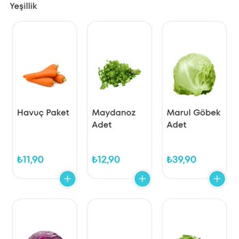 A101-gramajı Belirtilmeyen Paket Havuç