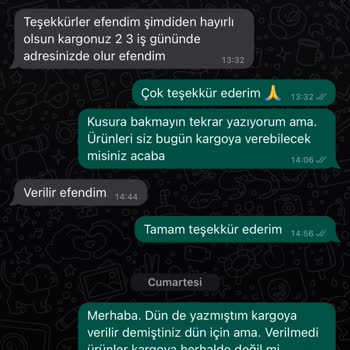 Abbra Butik Ücretini Ödediğim Ürünleri Yollamadı
