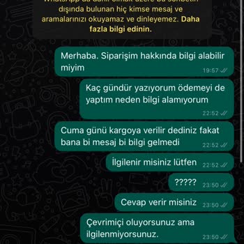 Abbra Butik Ücretini Ödediğim Ürünleri Yollamadı
