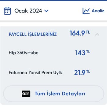 Turkcell Paycell Üzerinden Haberim Olmadan Alışveriş Yapıldı
