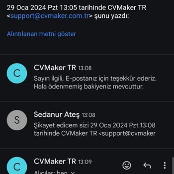 CV Maker Üyelik İptali