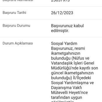 Aile ve Sosyal Hizmetler Bakanlığı Kabul Olan Gıda Yardımım Hala Yatmadı