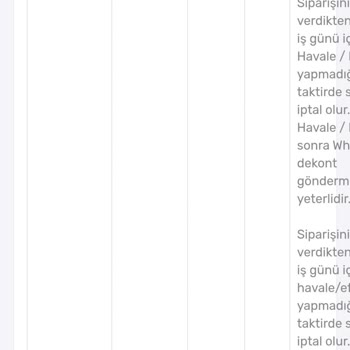 Toptan Kavanoz.com Ürün Göndermeme Şikayeti