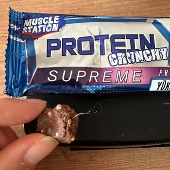 Muscle Station Protein Bar İçinden Sentetik Malzeme Cıktı