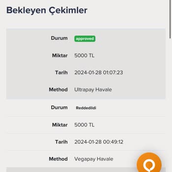 Matadorbet 5000 TL Çekim Talebimi Sözde Göndermişler