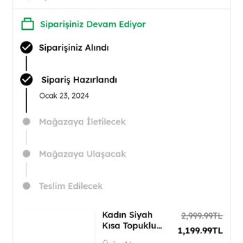 Derimod Parasını Ödediğim Ürünü Teslim Etmedi Ve İlgisizlik