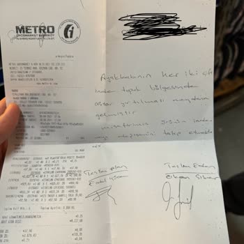 Metro Grossmarket Satış Sonrası Ürün Desteği Sıfır Bir Marka