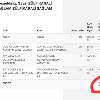 Samsung Maltepe Yetkili Servisi Garantili Cihaza Ücret İstenmesi