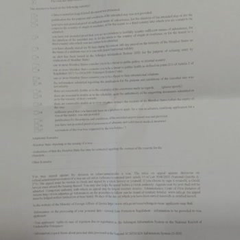 Yunanistan Başkonsolosluğu Tüm Koşullar Sağlanmasına Rağmen Red Ediliyorum
