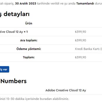 Lisansnet.com'dan Aldığım Program Kullanılamıyor