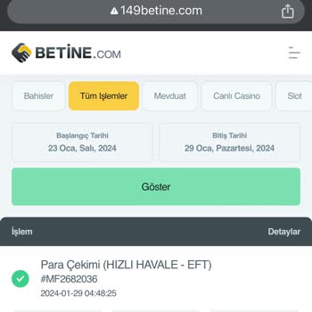 Betine Kazancım Hesaba Geçmedi