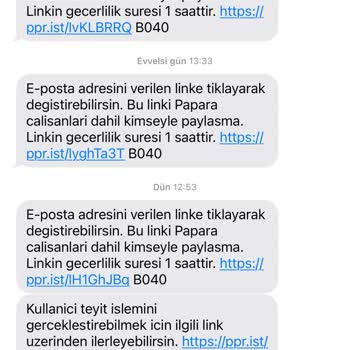 Papara Acil Çözüm Lütfen Mağdur Ettiniz