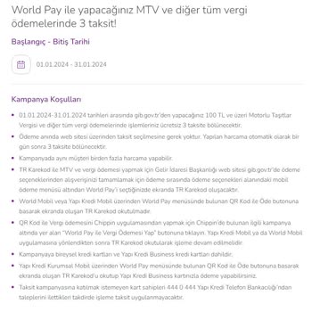 Yapı Kredi Word Kart Taksit Aldatmacısı