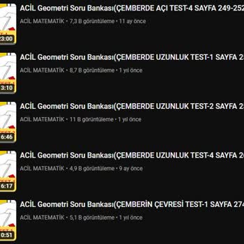 Acil Yayınları Soru Çözümü Yanlış