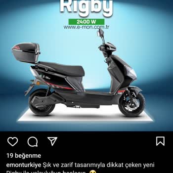 E-Mon Elektrikli Scooter Yanıltıcı Güç Bilgisiyle Satılan Motosiklet