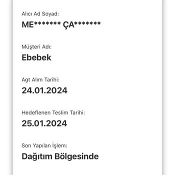AGT Kurye (aynigunteslim.com) Teslimat Tarihinin 10 Günü Geçmesi