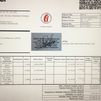 Yataş 1 Aylık Divanev Deco Kanepe Şikayeti