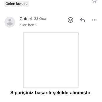 Gofeel Firması Şikayet Var