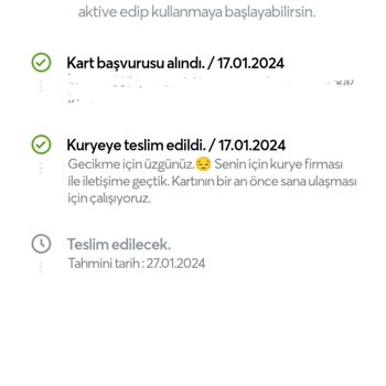 Papara Kart Sözleşmeli Hesap Sorunu