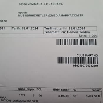 Ankamall AVM Media Markt Çalışanlarının Bilgilendirmemesi