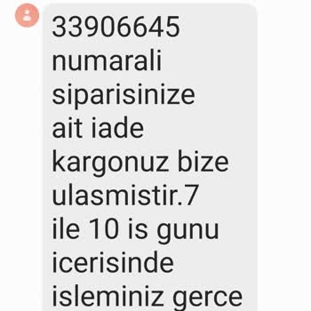 Sefamerve Online Alışveriş Sitesinde Ücret İadesi Problemi