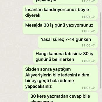 By Zehra Türk Adlı Instagram Adresi İade Ücretlerini Yatırmıyor