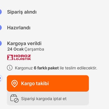 Horoz Lojistik Ürünlerimi Teslim Etmiyor!