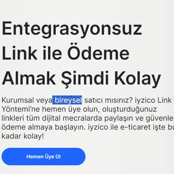 iyzico İyzilink Bir Türlü Hizmet Vermeme Sorunu