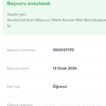 BELBİM (İstanbulkart) İstanbul Öğrenci Kartı Başvurusu Hala Elime Ulaşmadı