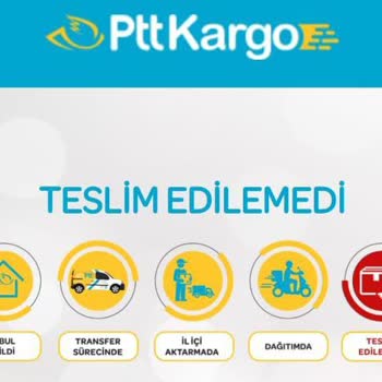 PTT Kargomu Getirmiyor
