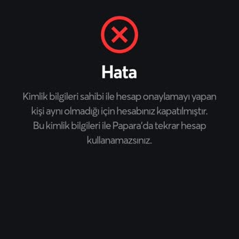 Papara'nın Müşteri İle İletişime Geçmeden Hesap Kapatması