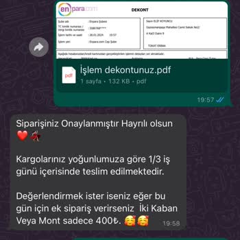 Leyan Giyim (Ottoman.leyan) Hizmet Sonrası Destek Sıkıntısı Yaşadım