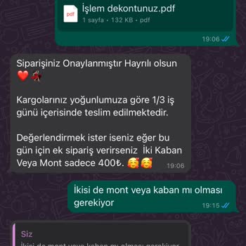 Leyan Giyim (Ottoman.leyan) Hizmet Sonrası Destek Sıkıntısı Yaşadım